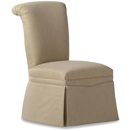 Nic Skirted Armless Dining Chair